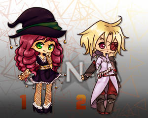 !MD! Halloween Adopts 1, 2 (OPEN)