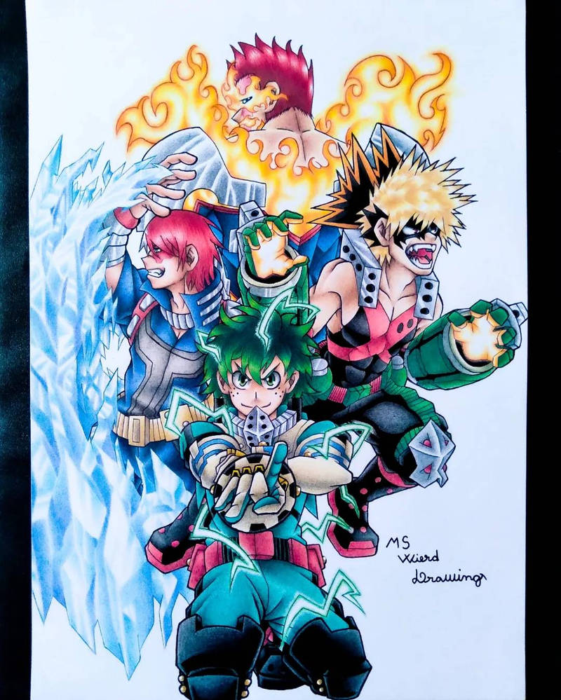 My hero academia fanart by MsWierdDrawings on DeviantArt