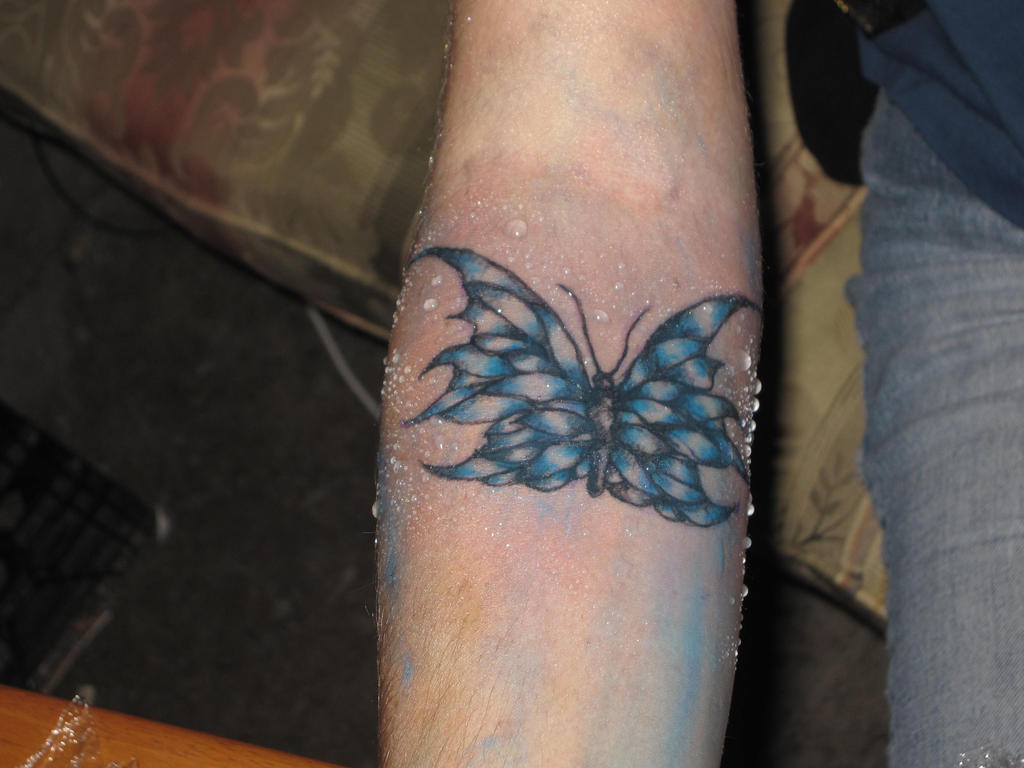 blue butterfly