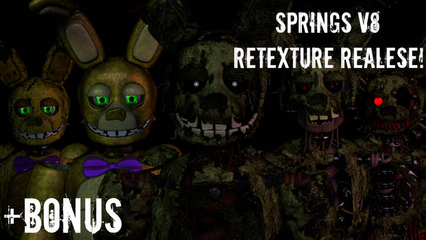 C4d retexture springs pack