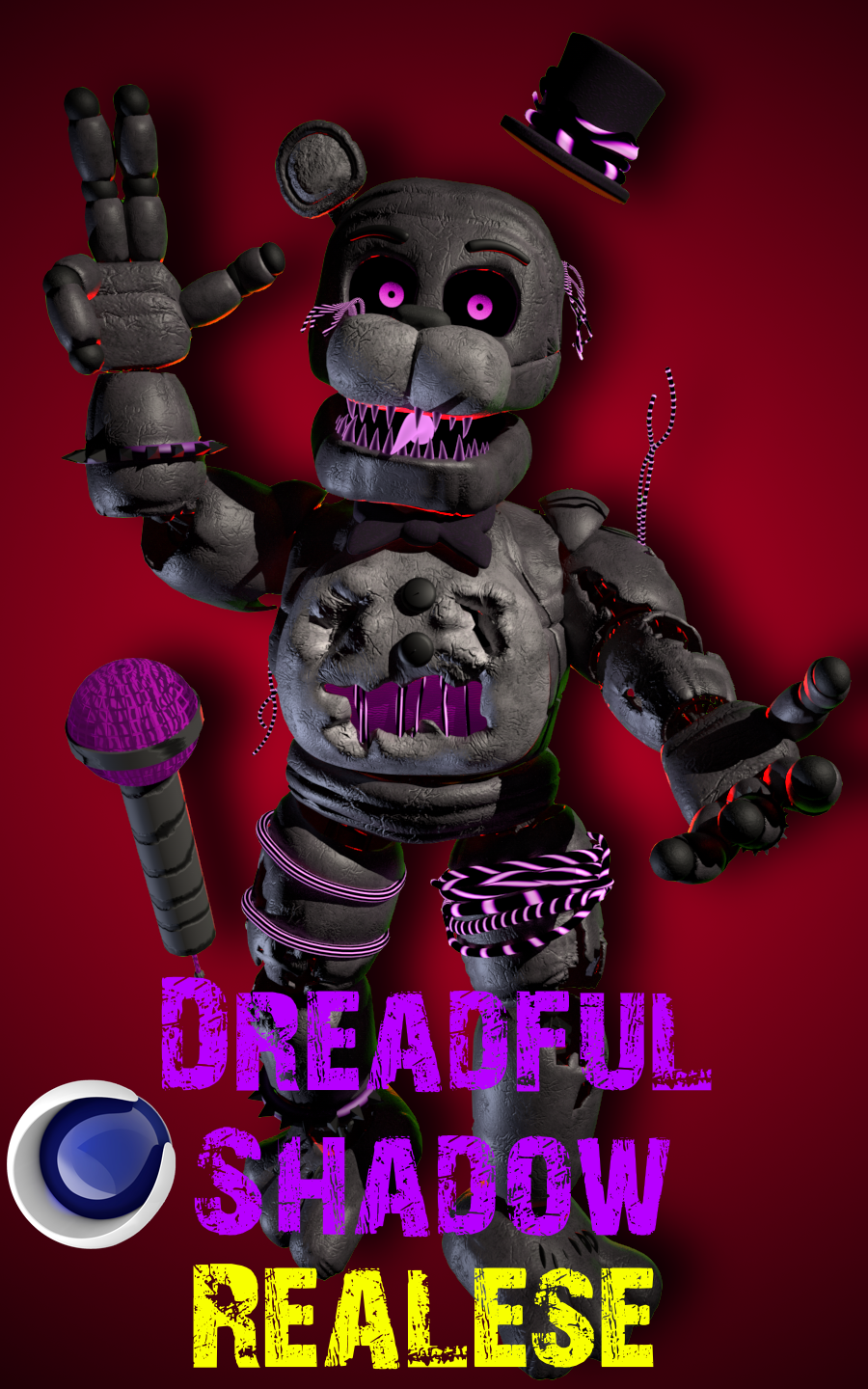 Dreadful Shadow - Model Release for C4d by 4Springtrap4 on DeviantArt