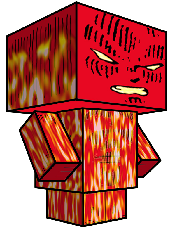 Cubee - Human Torch