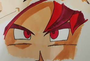Goku's eyes Dragon Ball Z by creazerty on DeviantArt
