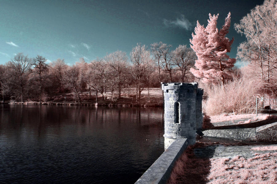 Infrared Fairytale Towers