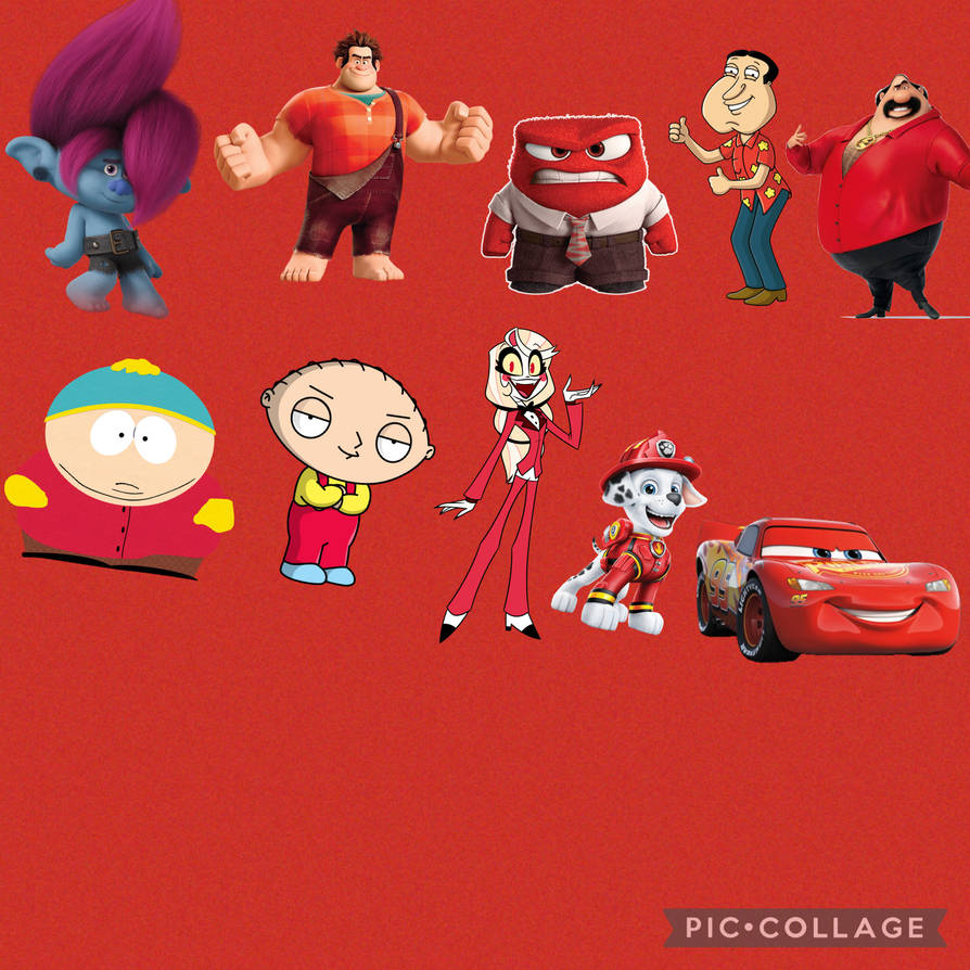 Red characters by BRANCHTROLL2009 on DeviantArt