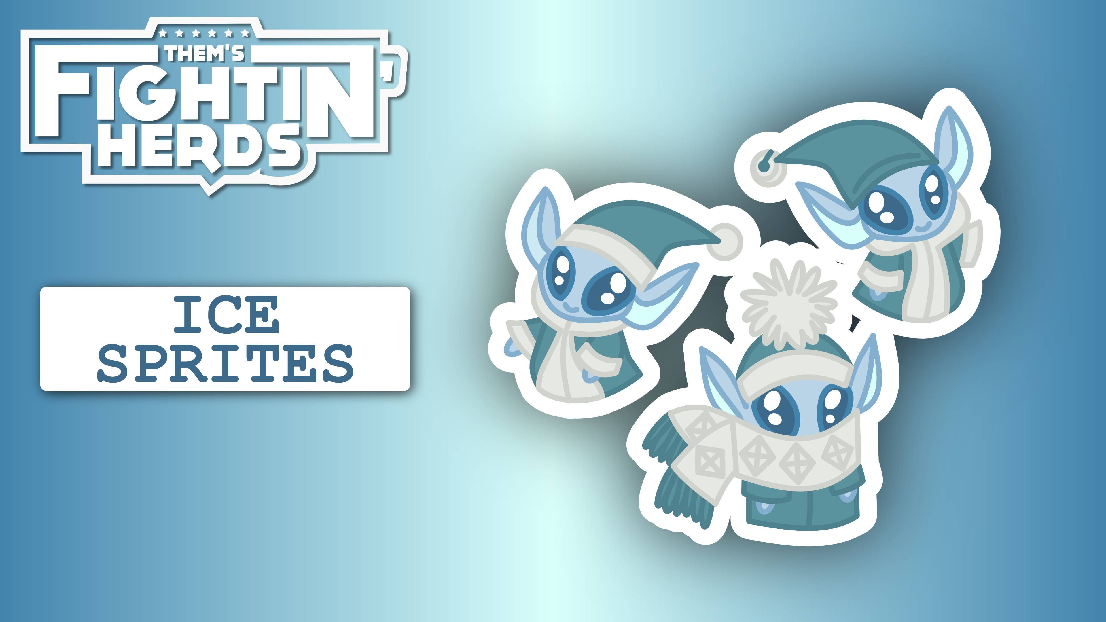 Ice Sprites Wallpaper by PerplexedPegasus on DeviantArt