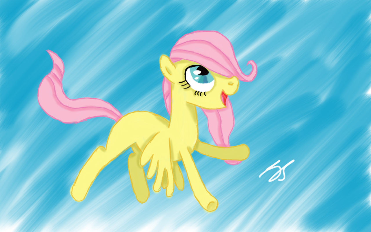 Filly Fluttershy (Android Tablet Test)