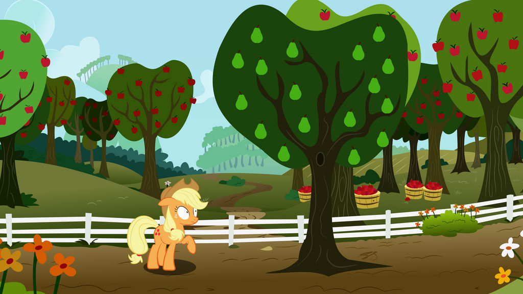 Applejack Tree Applejack's New Tree by PerplexedPegasus on DeviantArt