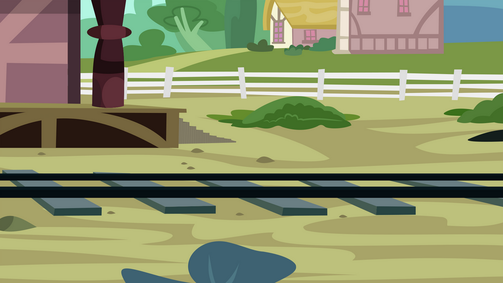 Track Mlp MLP-FIM: Ponyville Station Track Background by PerplexedPegasus on ...