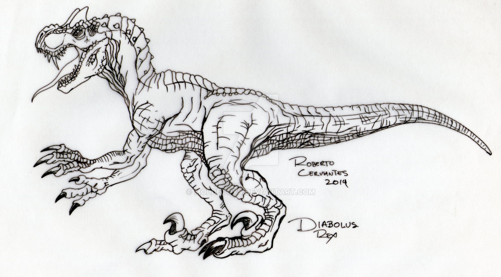 Diabolis Rex DIABOLUS REX JURASSIC WORLD by moldetoys on DeviantArt