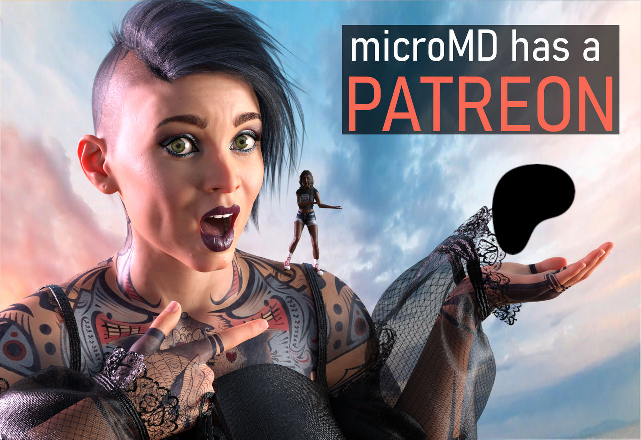 Patreon Announcement by MicroMD on DeviantArt
