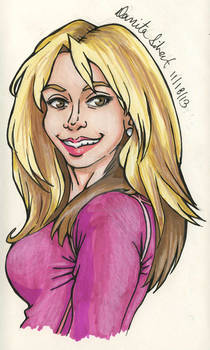 Tara Strong Caricature