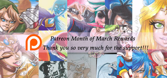 Patreon Month of March Rewards