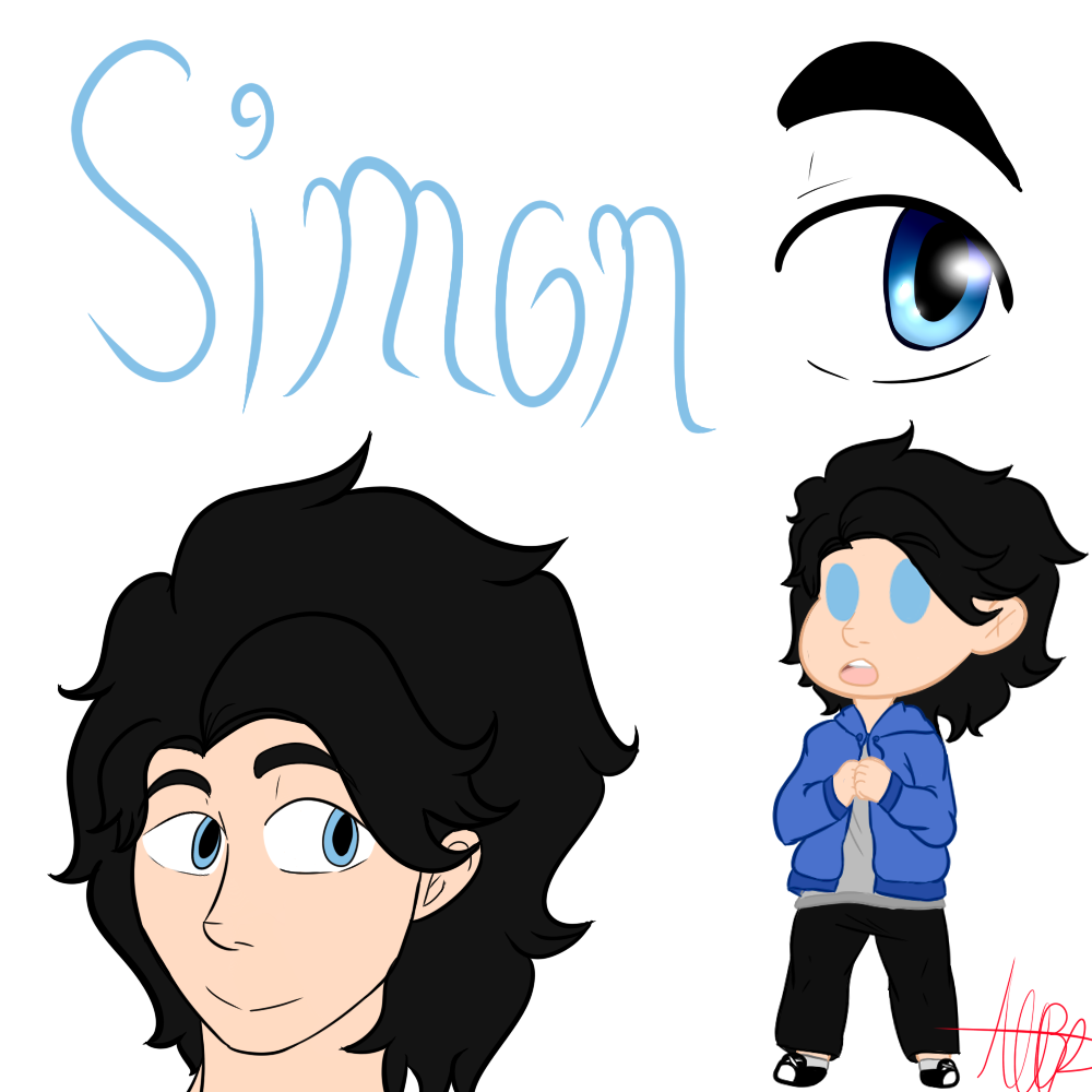 Simon Reference Sheet by SpaceLegacyNexus on DeviantArt