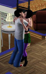 Danny Sam Kiss - The Sims 3