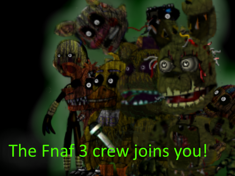 FNaF 3 Accurate Characters v3 by Educraft on DeviantArt