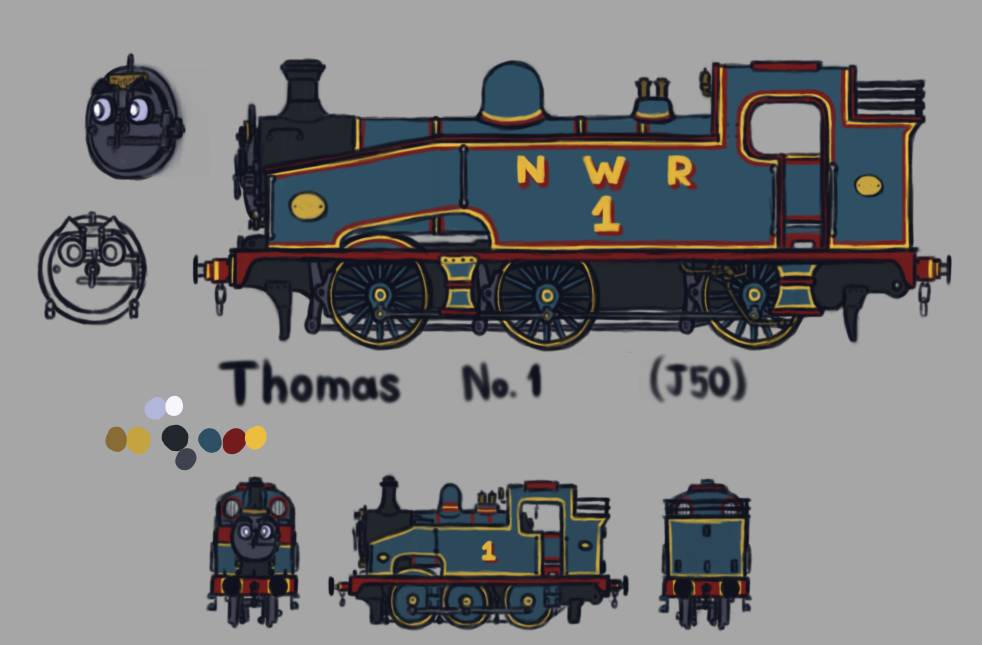 Redesigned RWS - #1: Thomas the Tank Engine by Educraft on DeviantArt