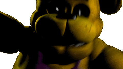 Oak on X: Recreation of Fredbear's jumpscare, but with a