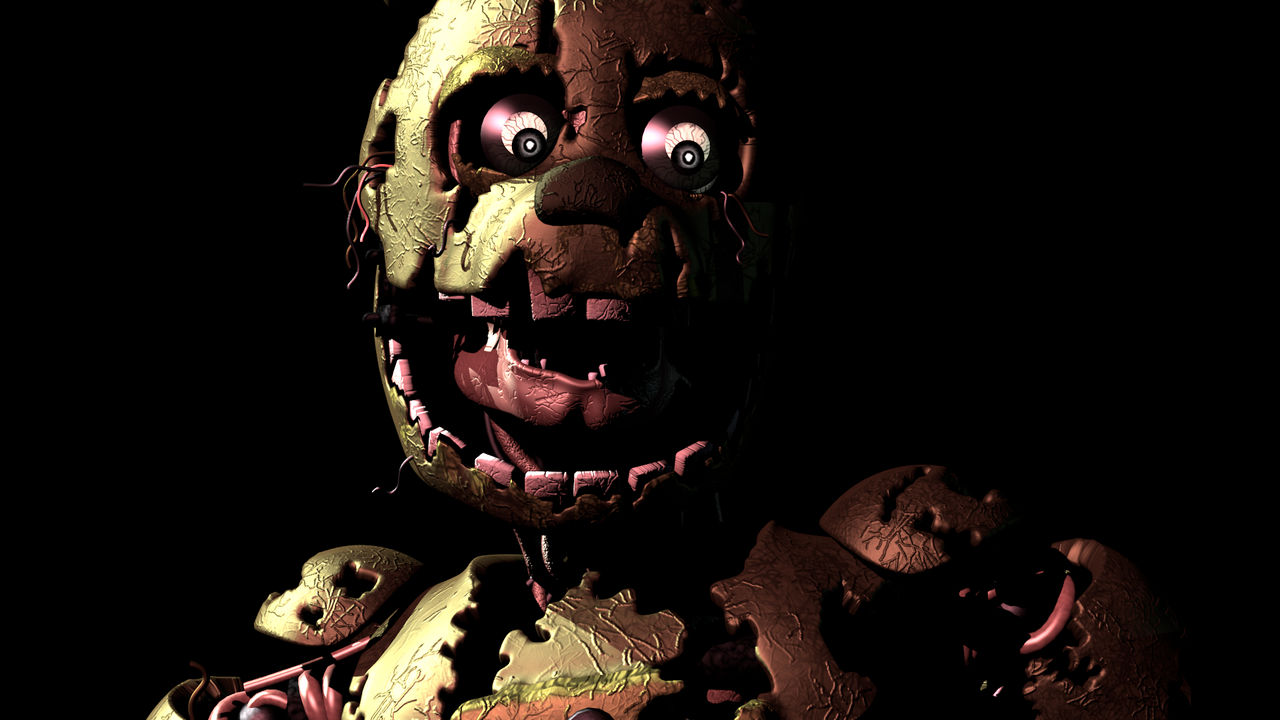 Springtrap Death Screen Springtrap death screen Remake by NathanNiellYT on DeviantArt