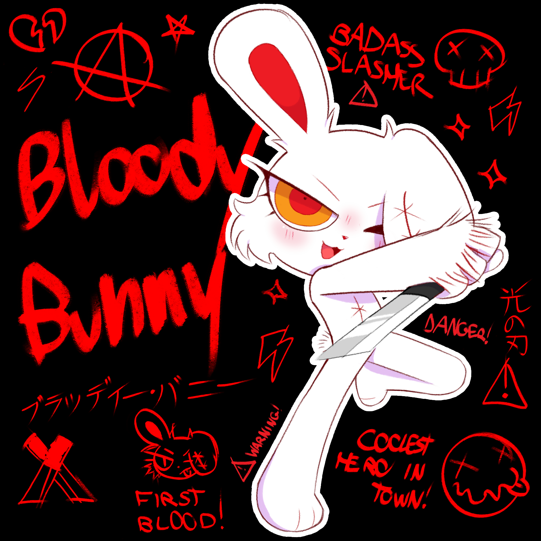 Bloody Bunny By Chocolulu On DeviantArt bloody-bunny-by-chocolulu-on-deviantart