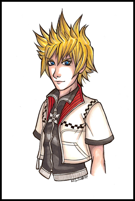 This is supposed to be Roxas..