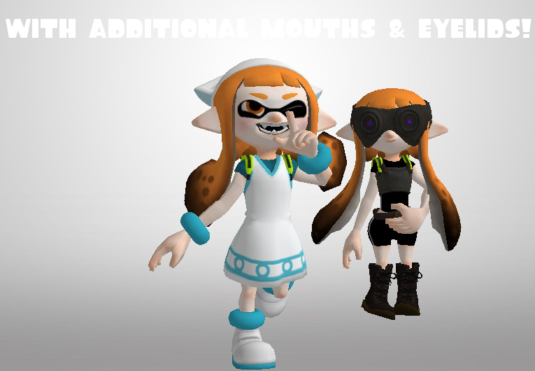 Splatoon - Inkling Girl [Additional Outfits] *XPS*