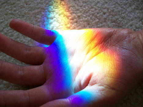 Holding the Rainbow.