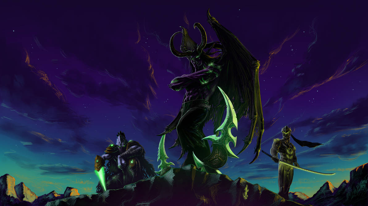 Illidan Genji Zeratul By Wildcannon On DeviantArt illidan-genji-zeratul-by-wildcannon-on-deviantart