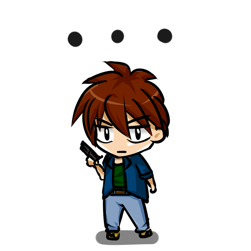 Chibi Heero: Don't make me shoot you