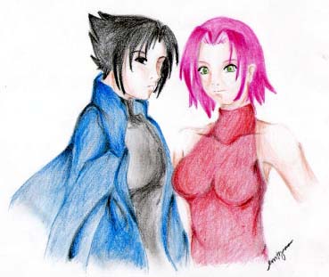 Sasuke and Sakura