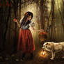 Red riding hood and a not bad wolf