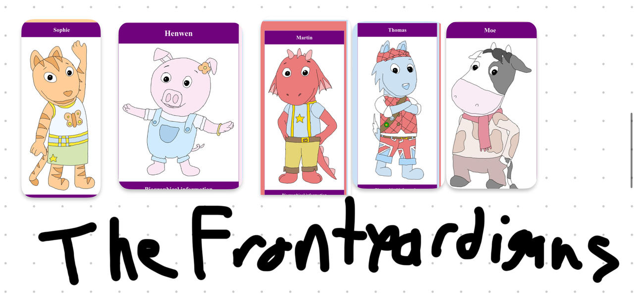 Backyardigans Front Meet the Frontyardigans from the Backyardigans 2.0 by MelodiousSoprano ...