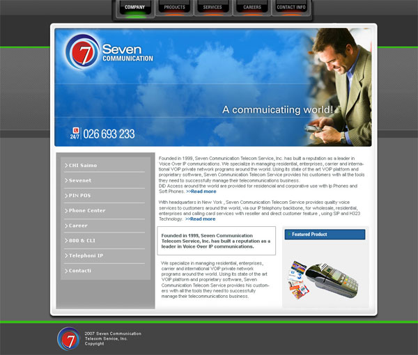 Communication Website