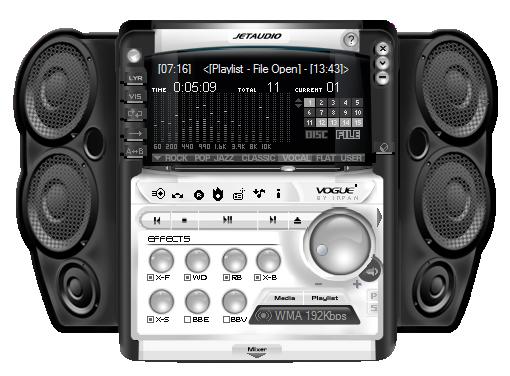 JetAudio Skin by irfanrahmed on DeviantArt