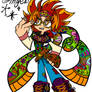 Peace, Love, and Beyblade Gingka's Design (Old)