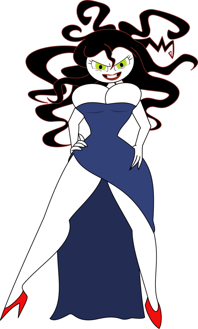 Sedusa in a Blue Dress (Requested) by PhillLord on DeviantArt Ama 2025 Sedusa