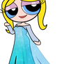 Teenage Bubbles in Elsa's dress (Requested)