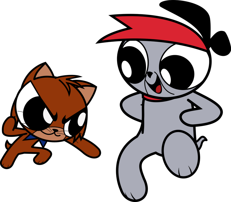 Red Fo Ruff RRB Ruff and Reddy (Comm) by PhillLord on DeviantArt