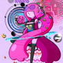 Princess Bubblegum Abstract