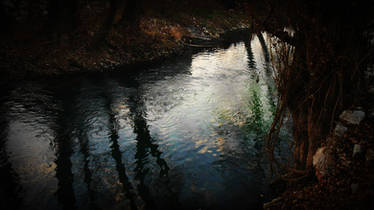 Sky in the river II