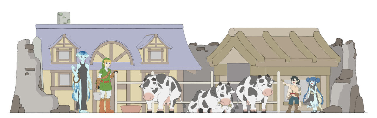 Ruto x link Farm Family by Mysticlove23 on DeviantArt