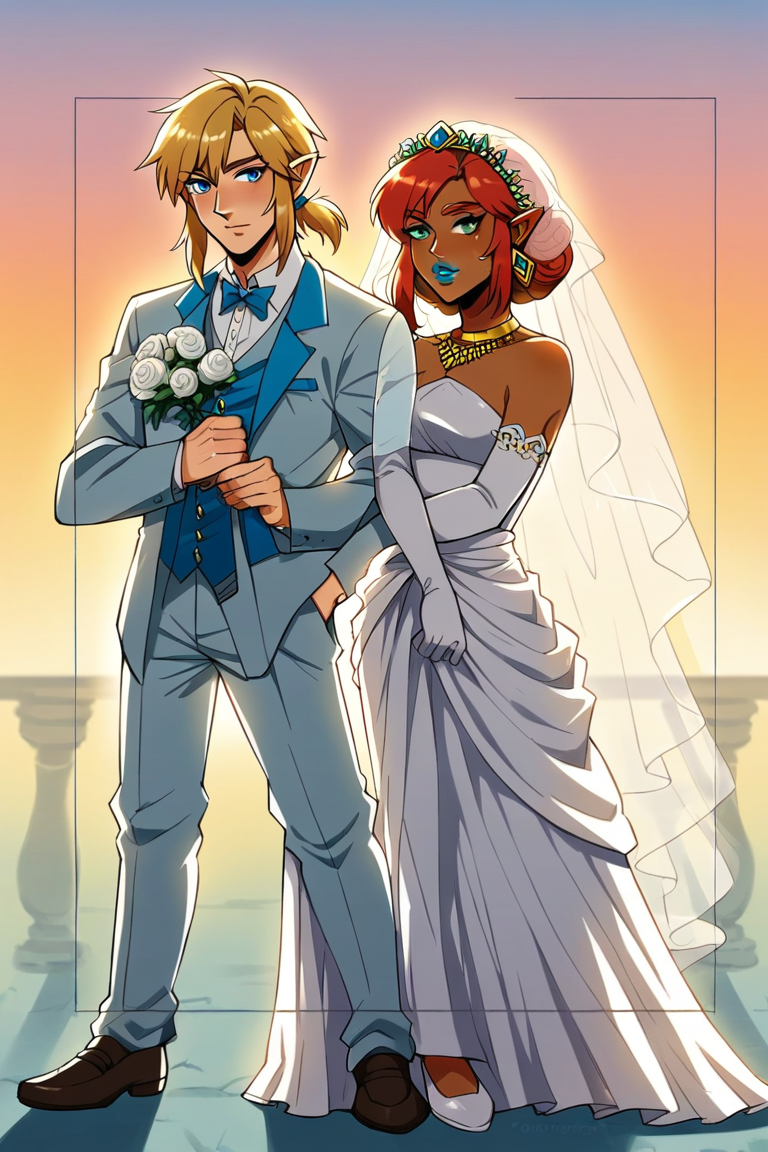X Raju Riju x link wedding day by Mysticlove23 on DeviantArt