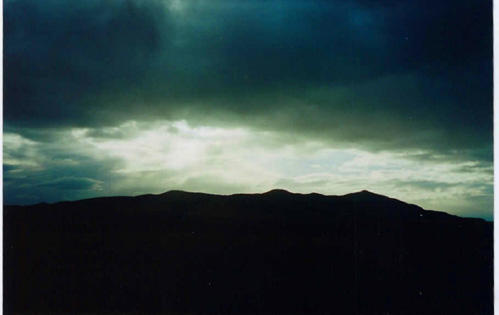 storming in big sky country