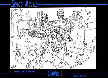 Space Myths chapter 2 inks by madedd