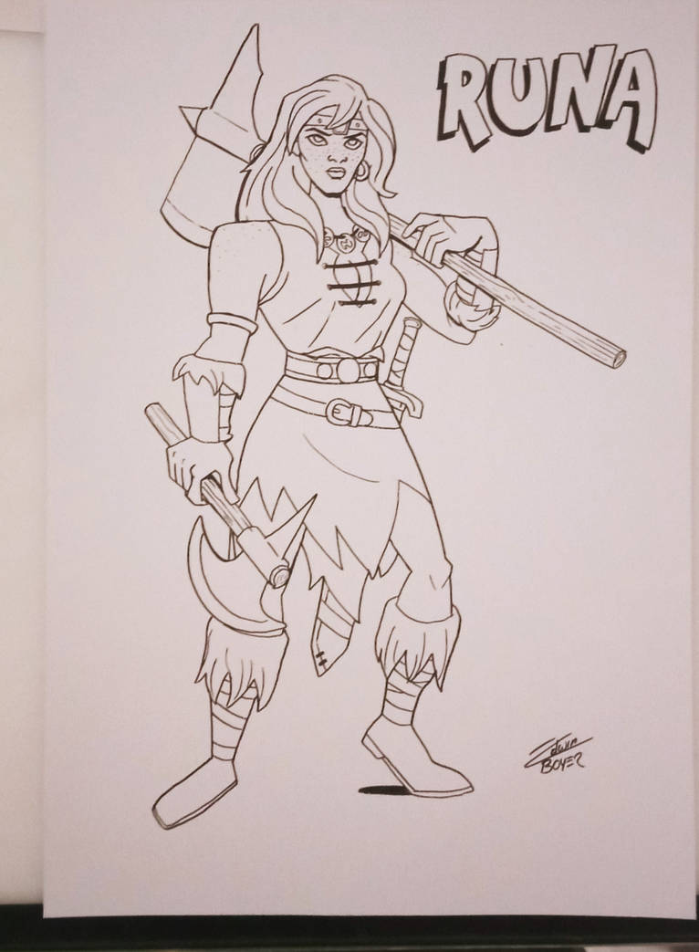 Ripper Runa Axe The Savage Axe of RUNA! by madedd on DeviantArt