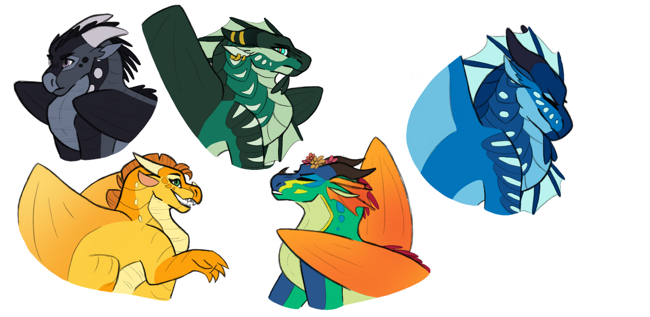Wings of fire art deals
