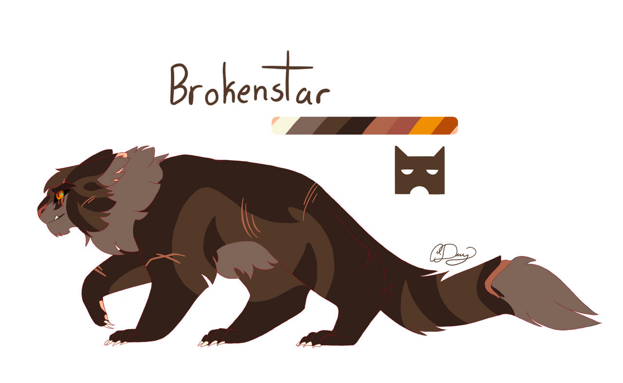 Brokenstar design (again) - #13 - by CrystalledDragonn on DeviantArt