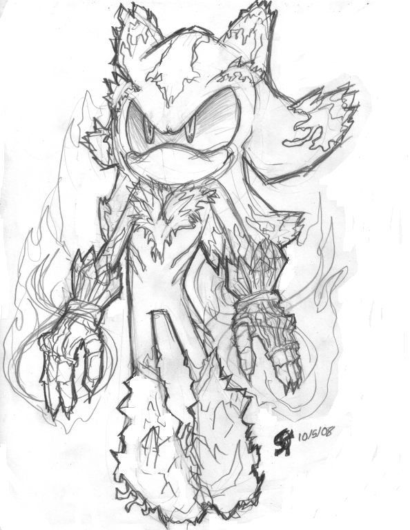 Mephiles The Dark :Sketch: By Anime-Xtreme101 On Deviantart