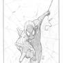 Spiderman commission pencils