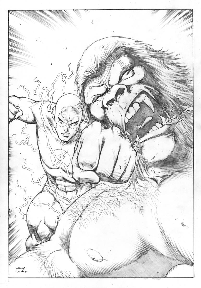 Flash VS Gorilla Grodd